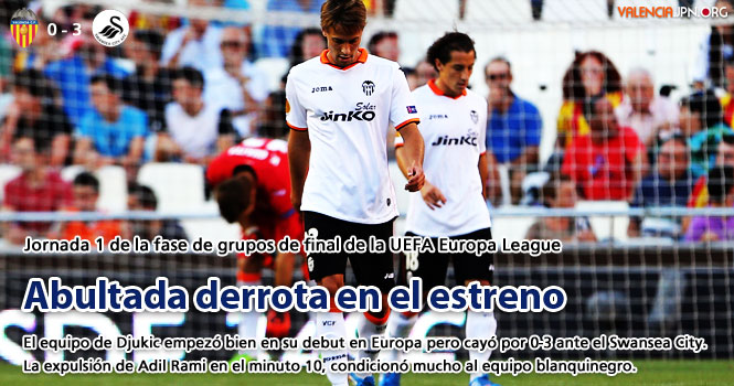 Abultada derrota en el estreno - 失敗に終わったヨーロッパデビュー